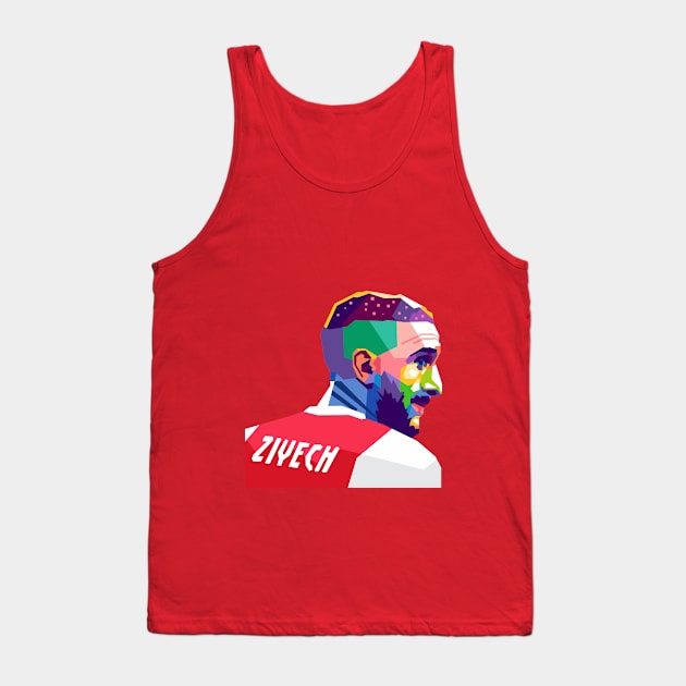 Hakim Ziyech Tank Top by erikhermawann22